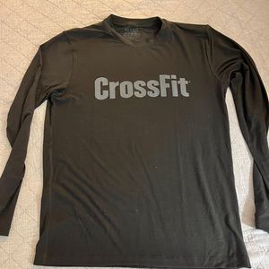 CrossFit NoBull Mens Long sleeve tee - black, Medium, new, no tags